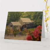 Gristmill, van Gary Poling Kaart (Gele Bloem)