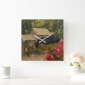 Gristmill, van Gary Poling Vierkante Klok (Huis)