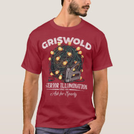 Griswold Buitenverlichting - Kerst T-shirt