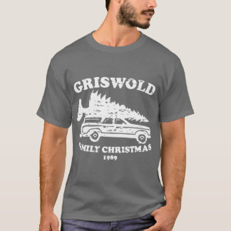 Griswold Familie Kerstmis vintage T-shirt