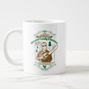 Griswold Family Kerstkerst Chainzaag Grafisch Grote Koffiekop