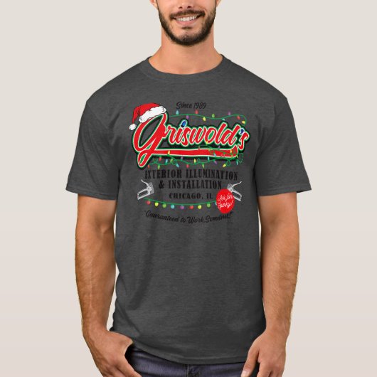 Griswold Illumination Christmas Vacation 89 family T-shirt (Voorkant)