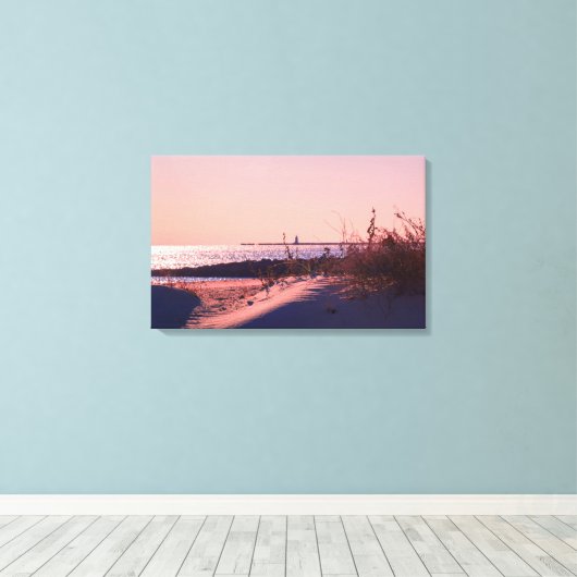 Griswold Point Canvas Afdruk (Insitu (Houten vloer))