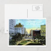 Griswold St., Detroit 1910 Briefkaart (Voorkant / Achterkant)