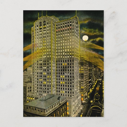 Griswold Street Detroit, Detroit Michigan  Briefkaart (Voorkant)