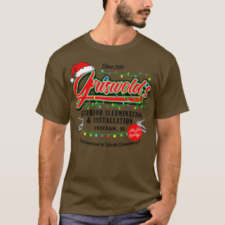Griswold Verlichting Kerstvakantie T-shirt