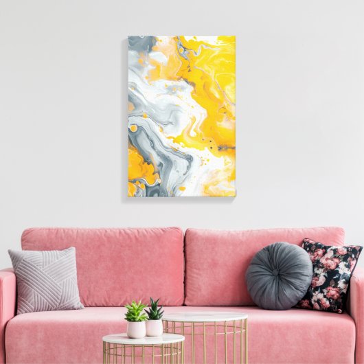 Grit and Sunshine Canvas Afdruk (Insitu (Woonkamer))