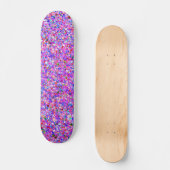 Grit Glitter Mode Multicolor Painting Persoonlijk Skateboard (Voorkant)