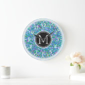 Grit Glitter Multicolor Painting Monogram #4 Grote Klok (Huis)