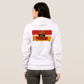 Grit over Privilege™ vanaf de grond opgebouwd Hoodie (Achterkant volledig)