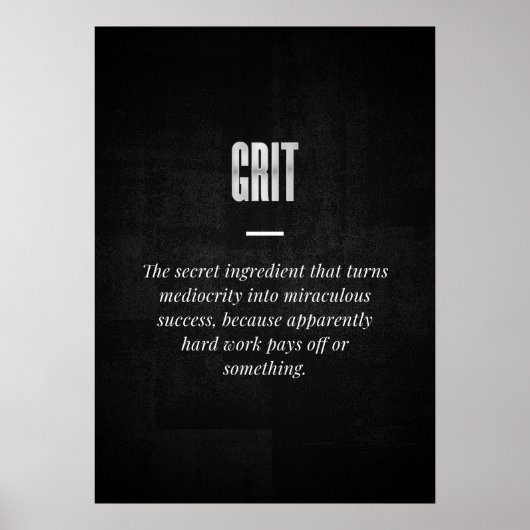 Grit Poster (Voorkant)