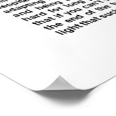 GRIT-Poster - Een manifest voor veerkrachtig leven Poster (Hoek)