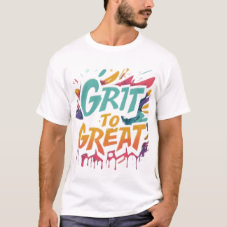 Grit tot groot t-shirt
