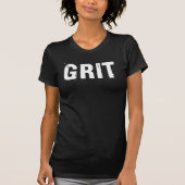 Grit Women's Black T-shirt (Voorkant)