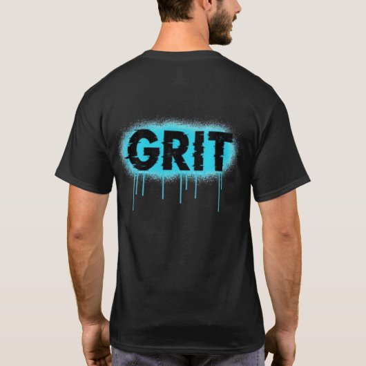 GRITBLUEPRINT Urban Resilience Unleashed T-shirt (Achterkant)