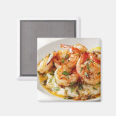 Grits en garnaal magneet (Voorkant / Achterkant)