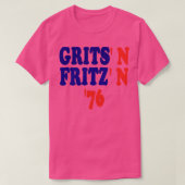 Grits N Fritz Jimmy ter en Walter Mondale Campaign T-shirt (Design voorkant)