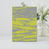 Gritty and Edgy Blank Invitation Kaart (Staand voorkant)