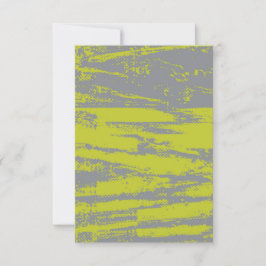 Gritty and Edgy Blank Invitation Kaart