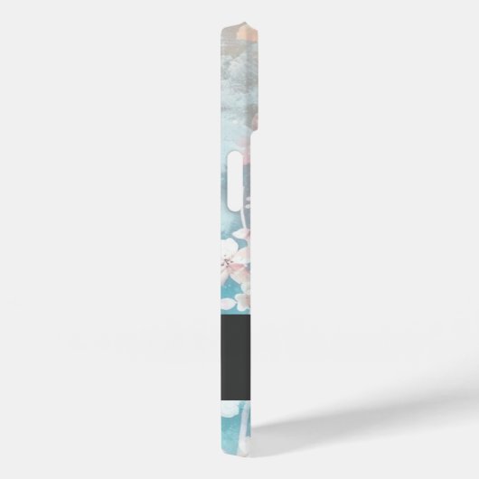 Gritty Bloom Grunge Aangepaste Telefoonhoes Case-Mate iPhone Case (Achterkant / Rechts)