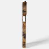 Gritty Desert, getextureerde camo, robuust ontwerp Case-Mate iPhone Case (Achterkant / Rechts)