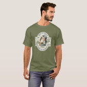 Gritty Glamour Werkende Pin-Up T-shirt (Voorkant volledig)