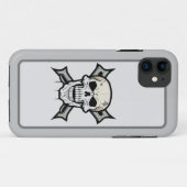 Gritty Graphics: Bold Skull Design Case-Mate iPhone Case (Achterkant (horizontaal))
