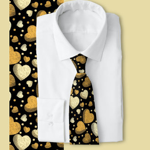 Gritty Love hartigt goud Stropdas