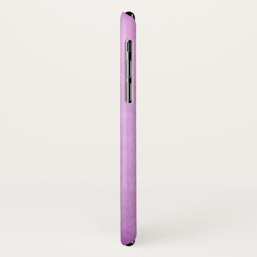 Gritty Paarse Waterverf Case-Mate iPhone Case (Achterkant/links)