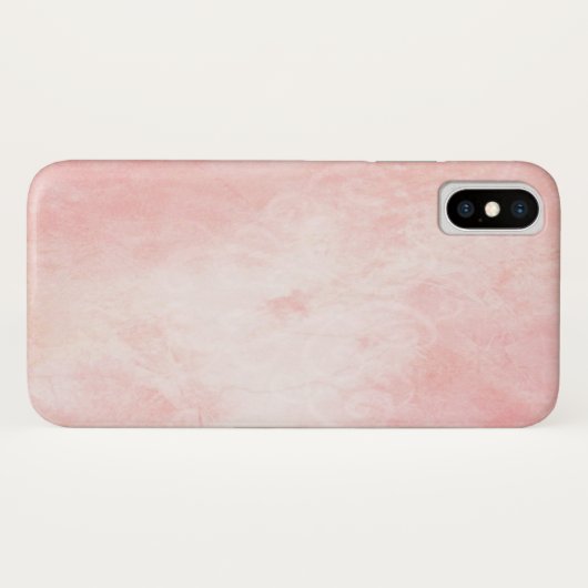 Gritty Pastel Roze Waterverf Case-Mate iPhone Case (Achterkant (horizontaal))