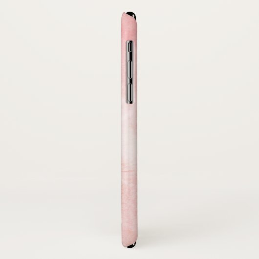 Gritty Pastel Roze Waterverf Case-Mate iPhone Case (Achterkant/links)