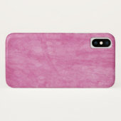 Gritty Pink Waterverf Case-Mate iPhone Case (Achterkant (horizontaal))