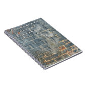 Gritty Urban Brick Wall Notitieboek (Rechterzijde)