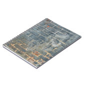 Gritty Urban Brick Wall Notitieboek (Linkerzijde)