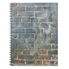Gritty Urban Brick Wall Notitieboek