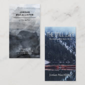 Gritty Waterverf Crime Author Visitekaartje (Voorkant / Achterkant)