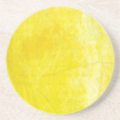 Gritty Yellow Zandsteen Onderzetter (Voorkant)