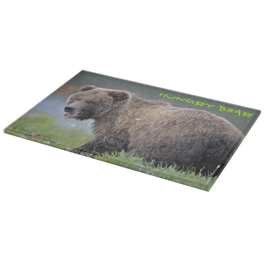 Griz snijbord Hongaars Beer Snijplank (Hoek)