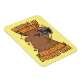 Grizz - Muziek is hoe het klinkt Magneet (Rechterzijde)