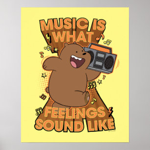 Grizz - Muziek is hoe het klinkt Poster