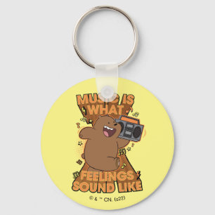 Grizz - Muziek is hoe het klinkt Sleutelhanger