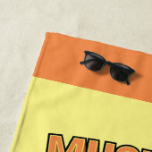 Grizz - Muziek is hoe het klinkt Strandlaken (In situ)