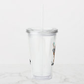 Grizz & Nom Nom - #InternetFamous Acryl Drinkbeker (Rechts)