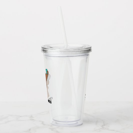 Grizz & Nom Nom - #InternetFamous Acryl Drinkbeker (Links)