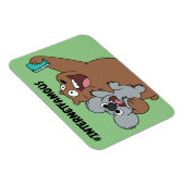 Grizz & Nom Nom - #InternetFamous Magneet (Rechterzijde)