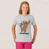 Grizz & Nom Nom - #InternetFamous T-shirt (Voorkant volledig)