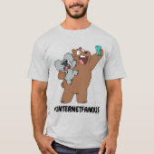 Grizz & Nom Nom - #InternetFamous T-shirt (Voorkant)
