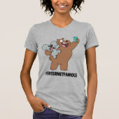 Grizz & Nom Nom - #InternetFamous T-shirt (Voorkant)