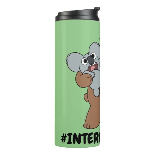 Grizz & Nom Nom - #InternetFamous Thermosbeker (Gedraaid links)