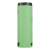 Grizz & Nom Nom - #InternetFamous Thermosbeker (Achterkant)